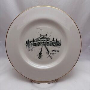 Montpelier Mansion Bicentennial 1776–1976 Collector Plate DeVault Noble
